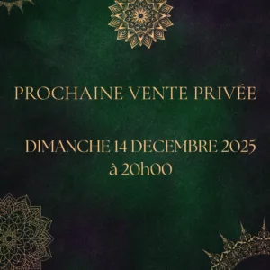 PROCHAINE VENTE PRIVÉE